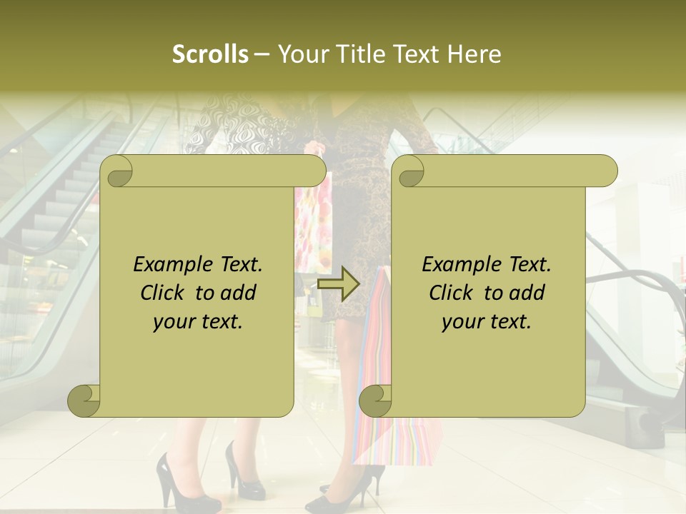 Stylish Indoor Glassy PowerPoint Template