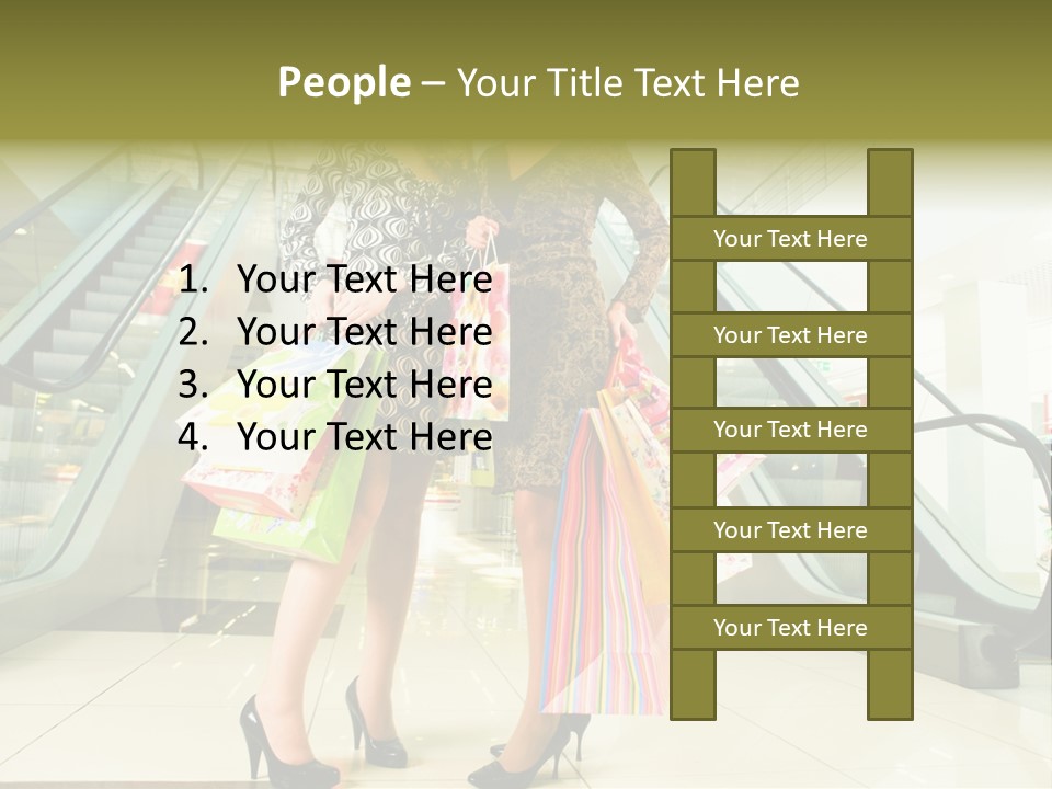 Stylish Indoor Glassy PowerPoint Template