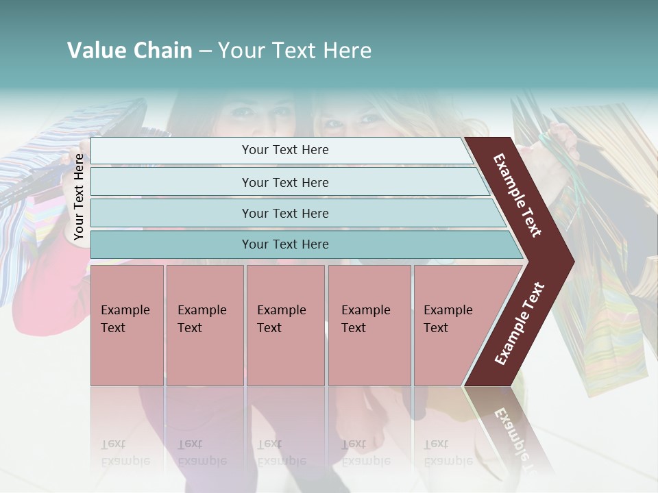 Hold Shopper Shop PowerPoint Template