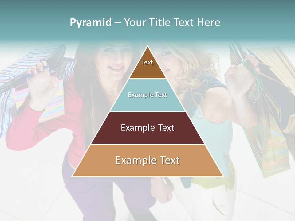 Hold Shopper Shop PowerPoint Template