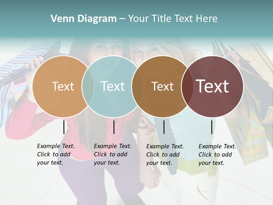 Hold Shopper Shop PowerPoint Template