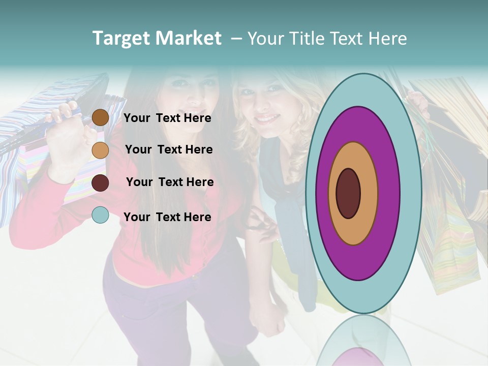 Hold Shopper Shop PowerPoint Template