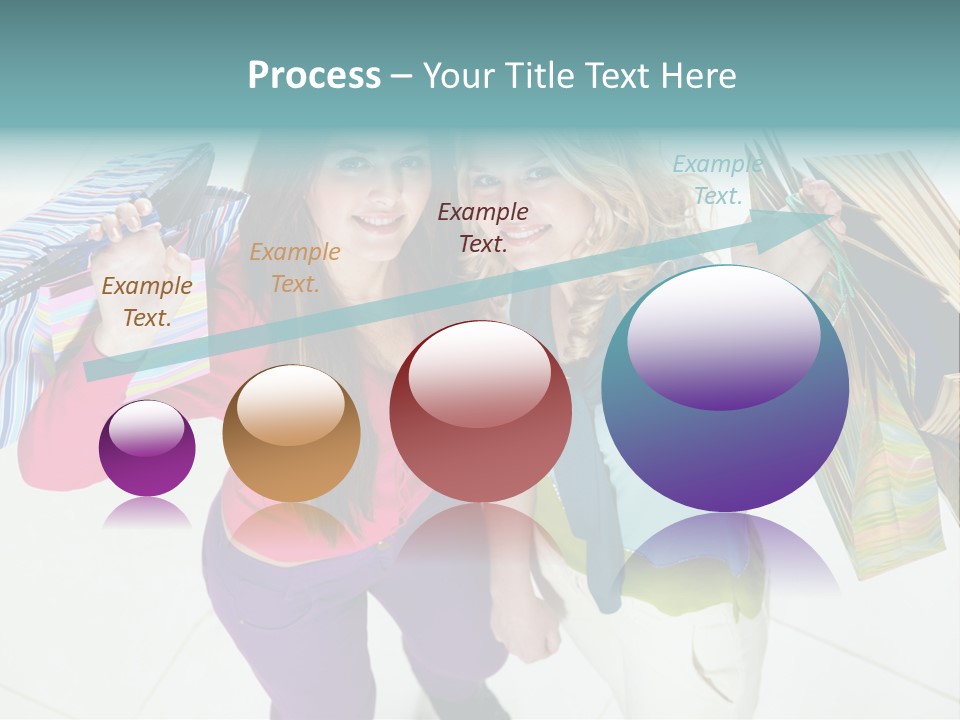Hold Shopper Shop PowerPoint Template