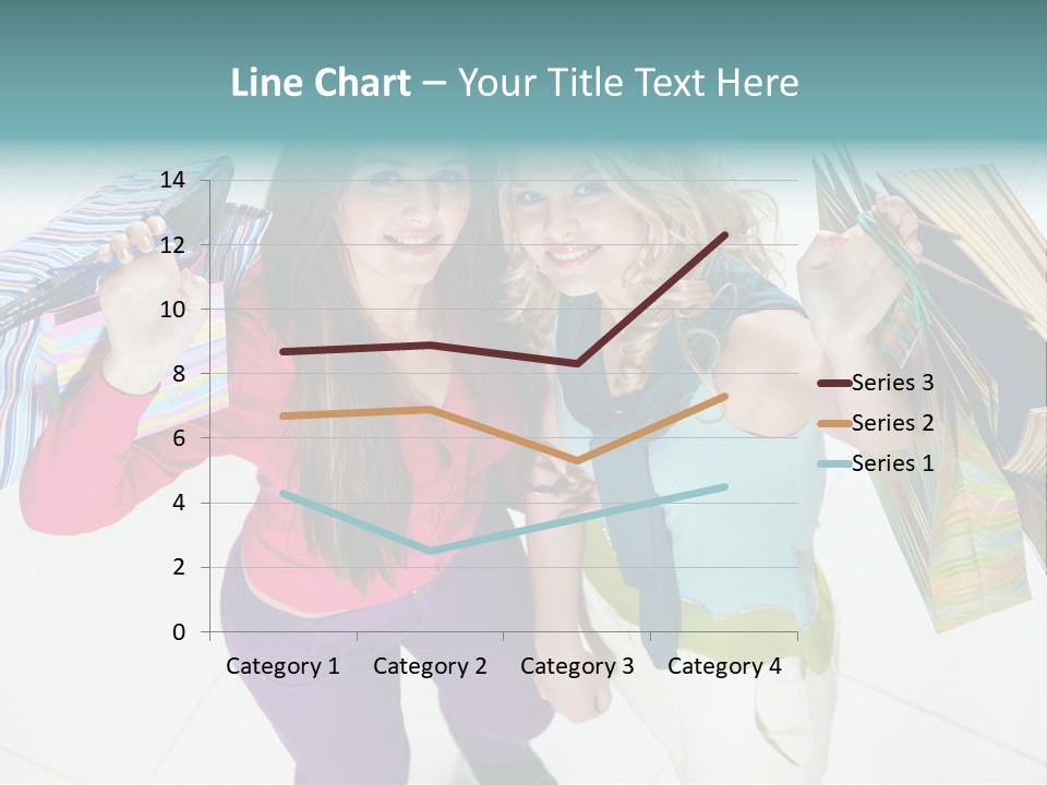 Hold Shopper Shop PowerPoint Template
