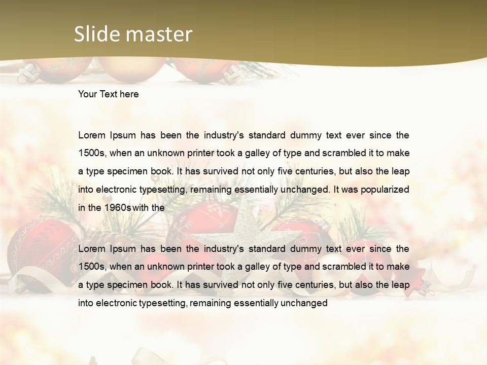Closeup Celebrate Seasonal PowerPoint Template