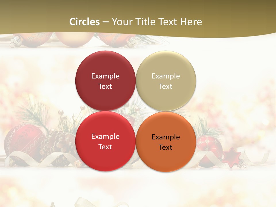 Closeup Celebrate Seasonal PowerPoint Template