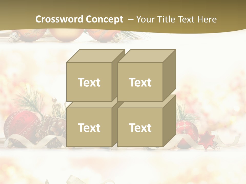 Closeup Celebrate Seasonal PowerPoint Template