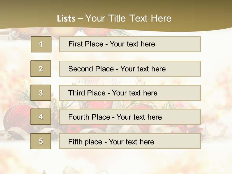 Closeup Celebrate Seasonal PowerPoint Template