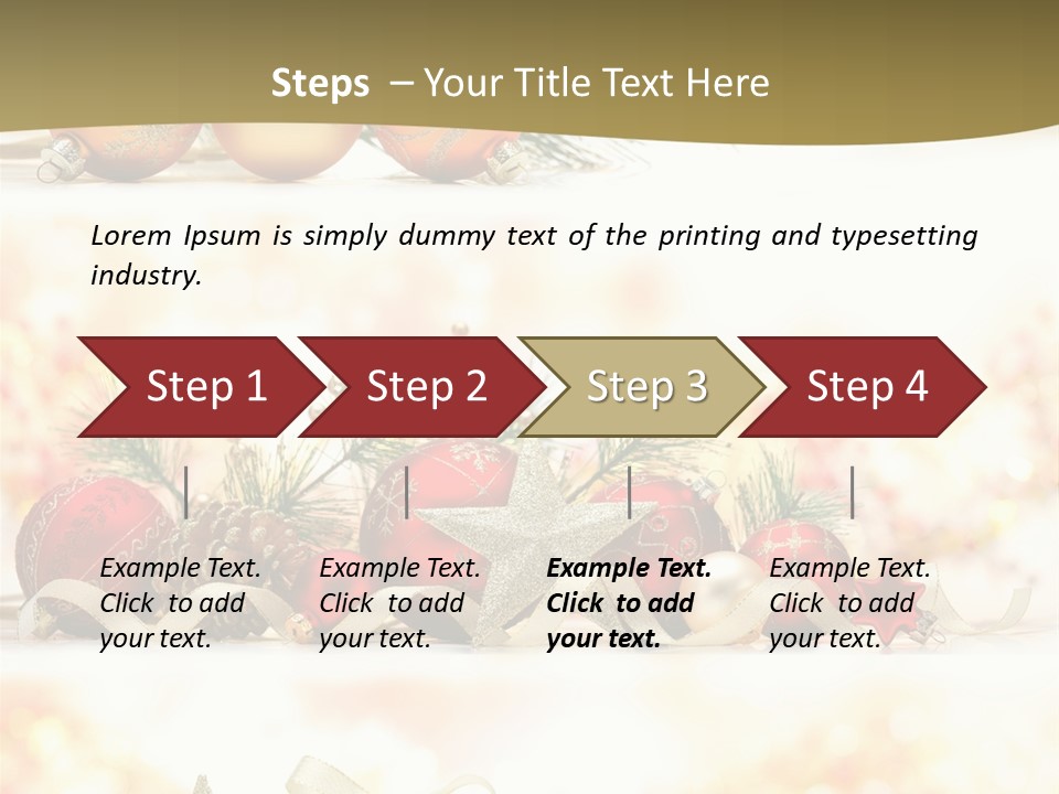 Closeup Celebrate Seasonal PowerPoint Template