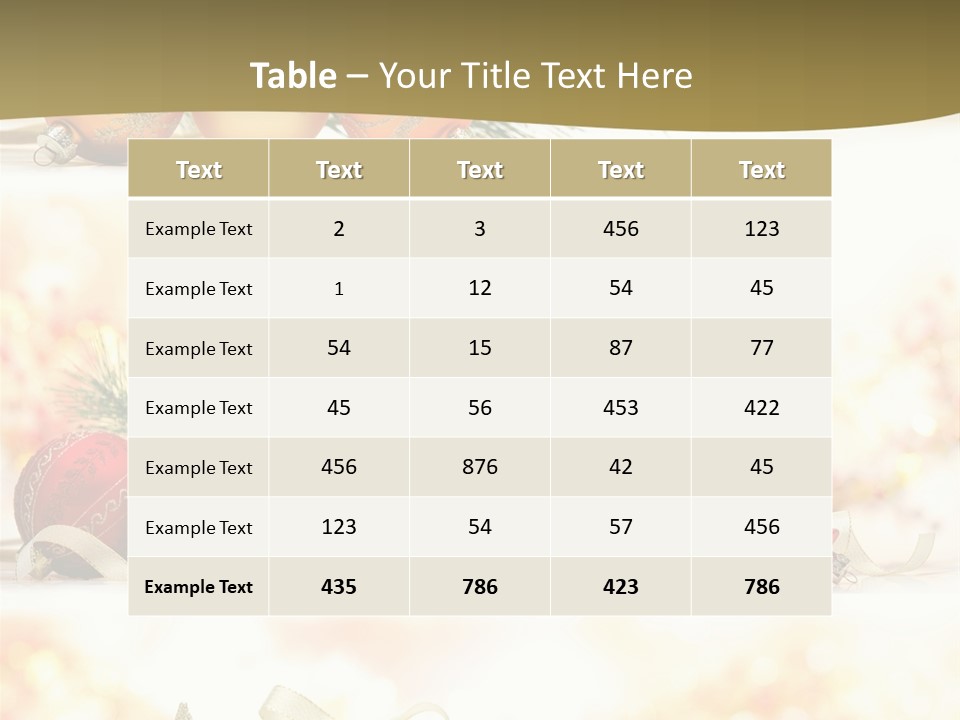 Closeup Celebrate Seasonal PowerPoint Template