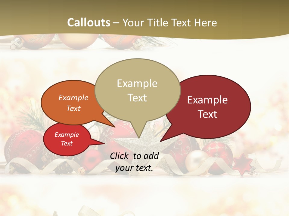 Closeup Celebrate Seasonal PowerPoint Template