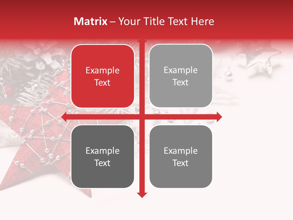 Tradition Ornament Xmas PowerPoint Template