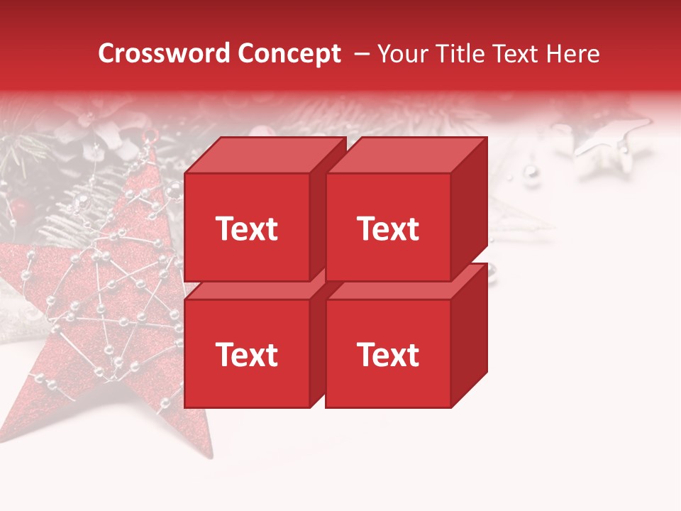 Tradition Ornament Xmas PowerPoint Template