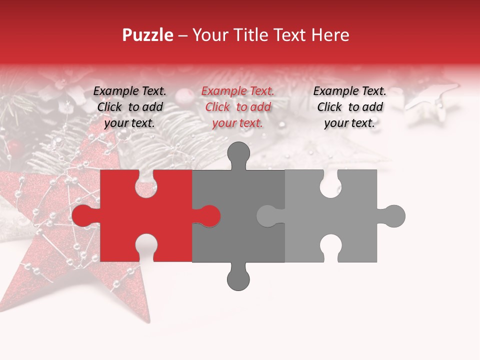 Tradition Ornament Xmas PowerPoint Template