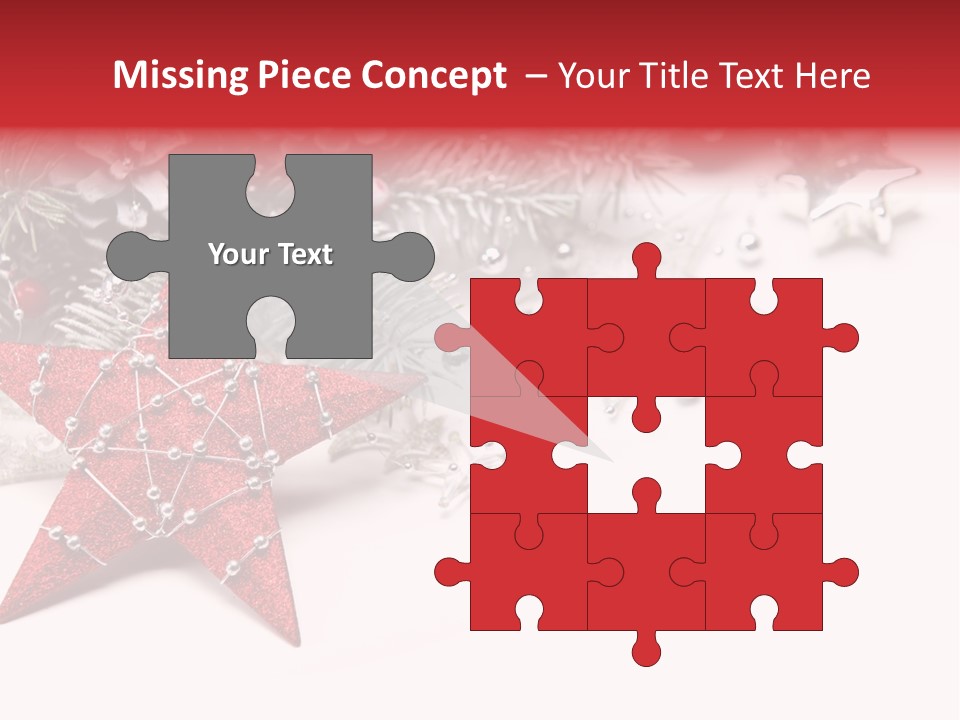 Tradition Ornament Xmas PowerPoint Template