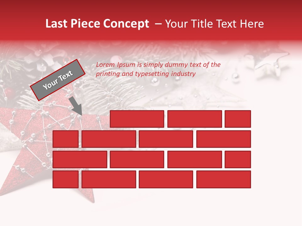 Tradition Ornament Xmas PowerPoint Template