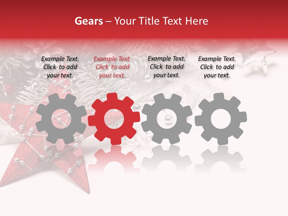 Tradition Ornament Xmas PowerPoint Template