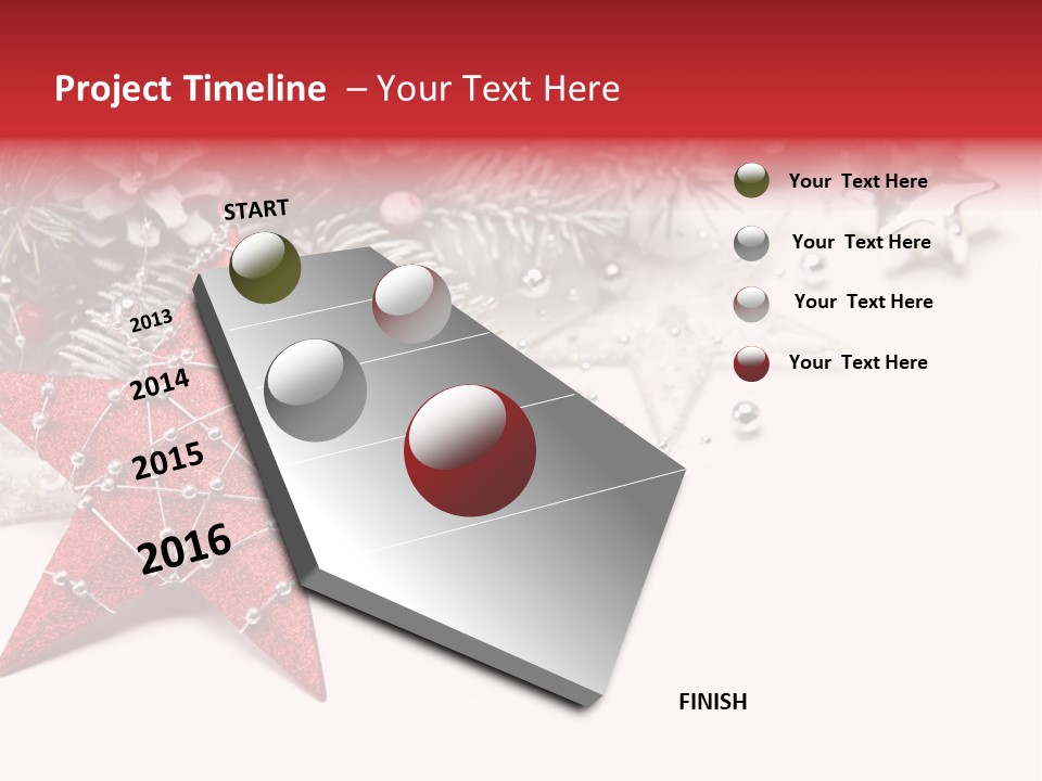 Tradition Ornament Xmas PowerPoint Template