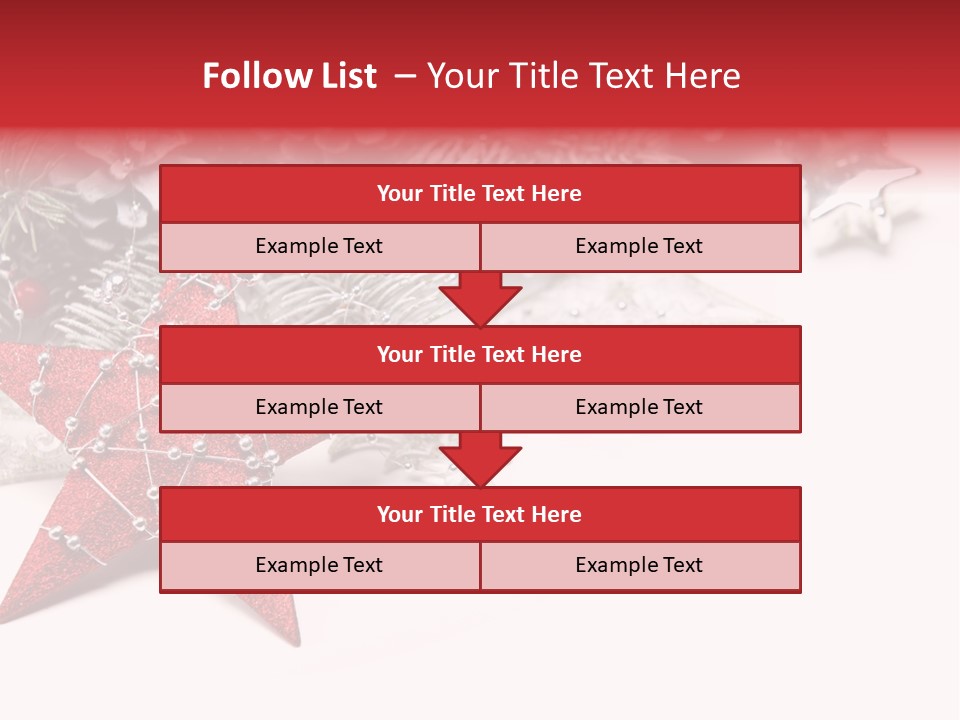 Tradition Ornament Xmas PowerPoint Template