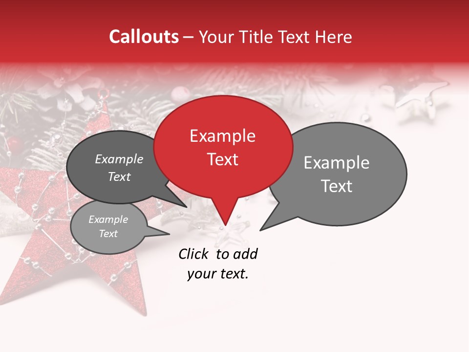 Tradition Ornament Xmas PowerPoint Template