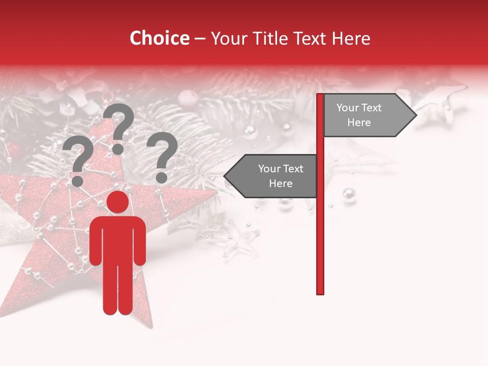 Tradition Ornament Xmas PowerPoint Template