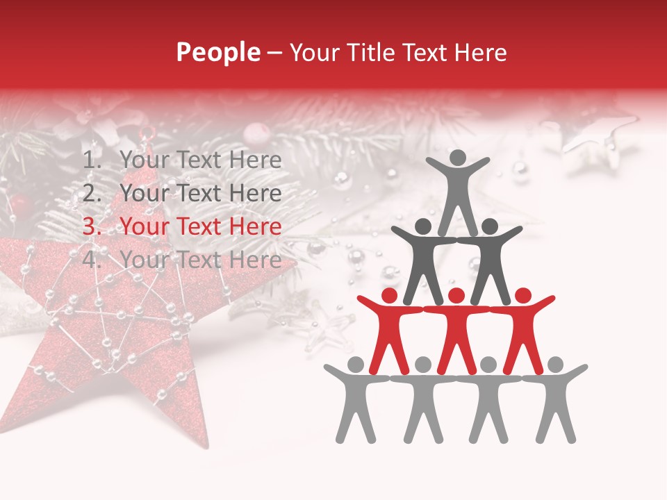Tradition Ornament Xmas PowerPoint Template
