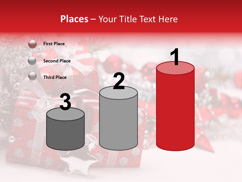 Background Fir December PowerPoint Template