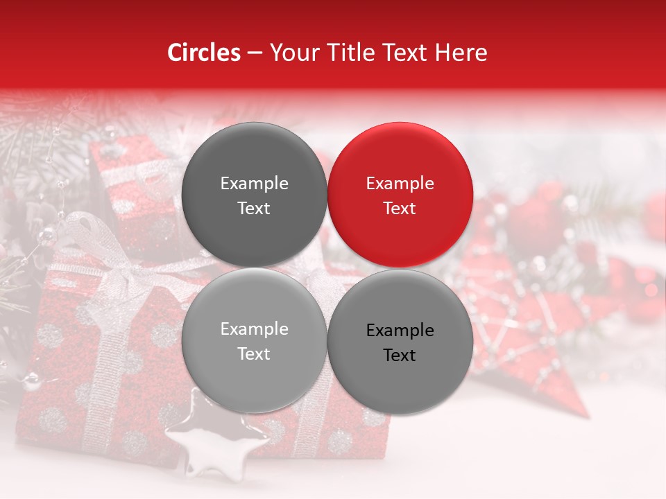 Background Fir December PowerPoint Template