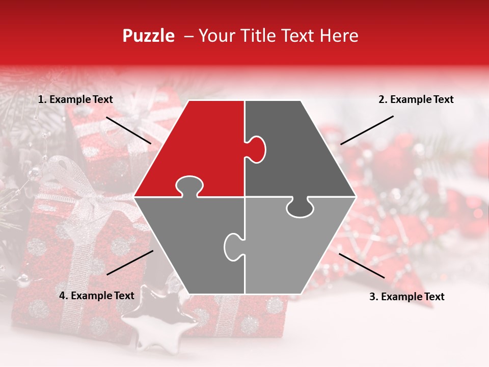 Background Fir December PowerPoint Template