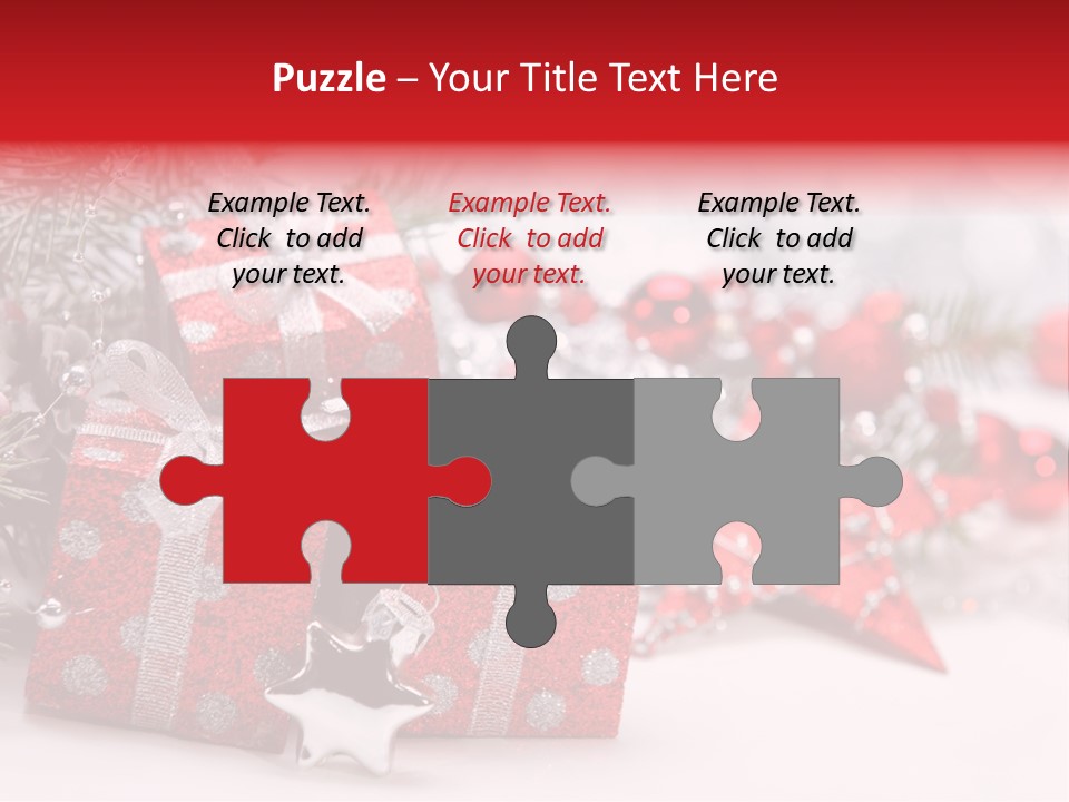 Background Fir December PowerPoint Template