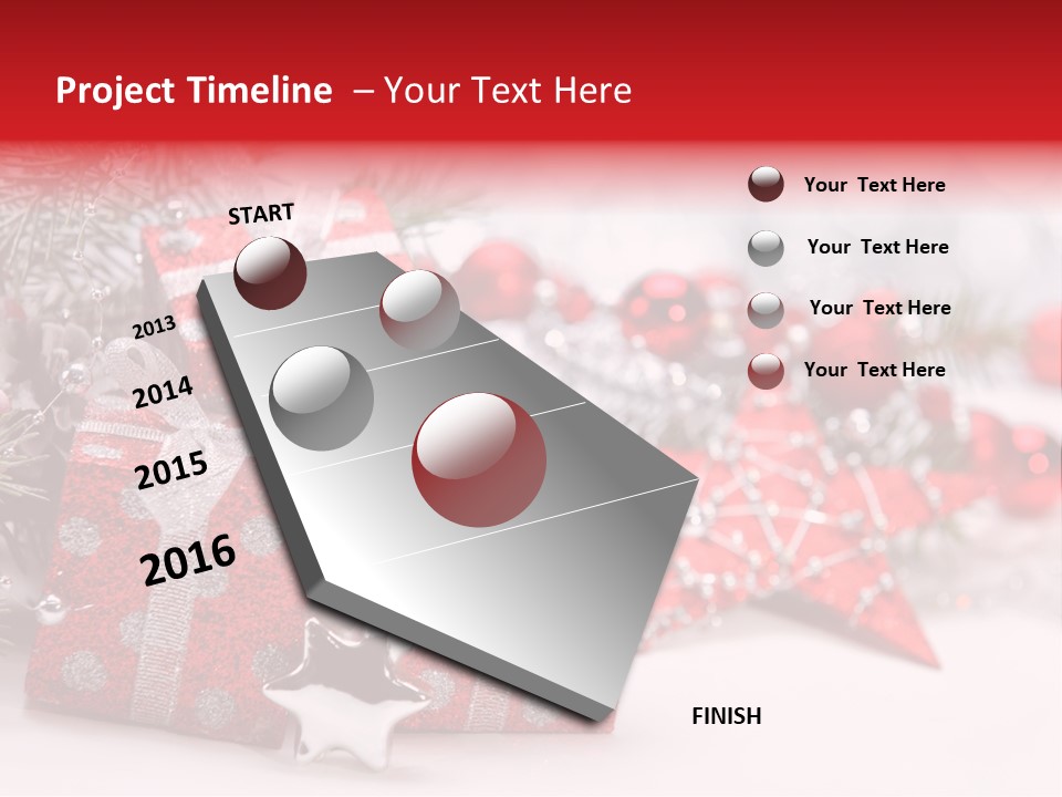 Background Fir December PowerPoint Template