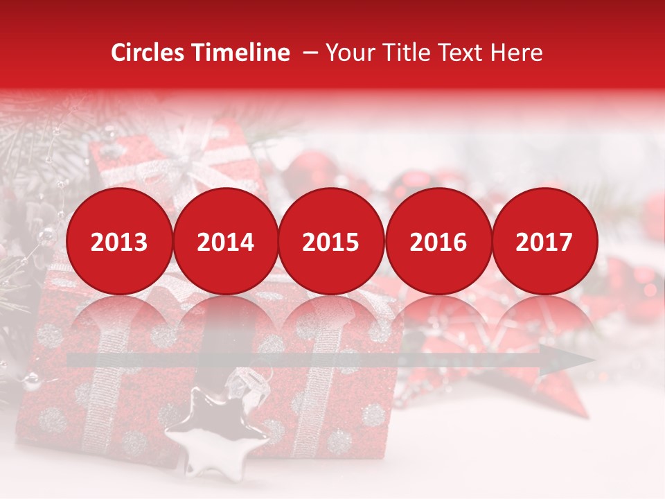 Background Fir December PowerPoint Template