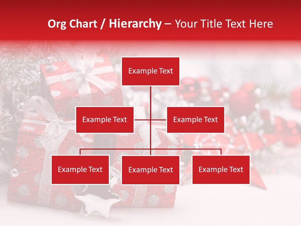 Background Fir December PowerPoint Template