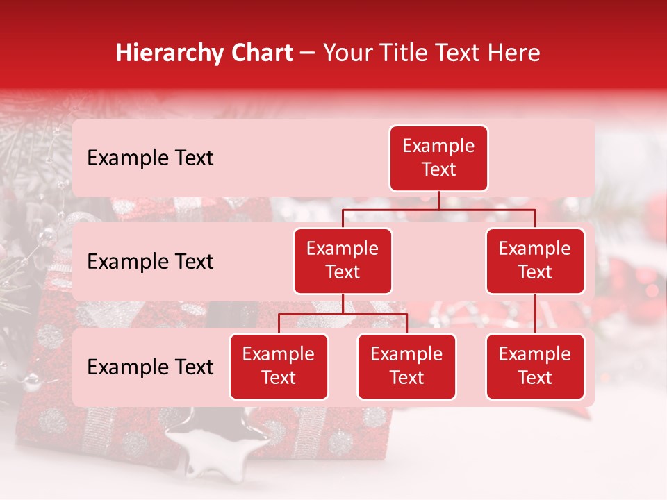 Background Fir December PowerPoint Template
