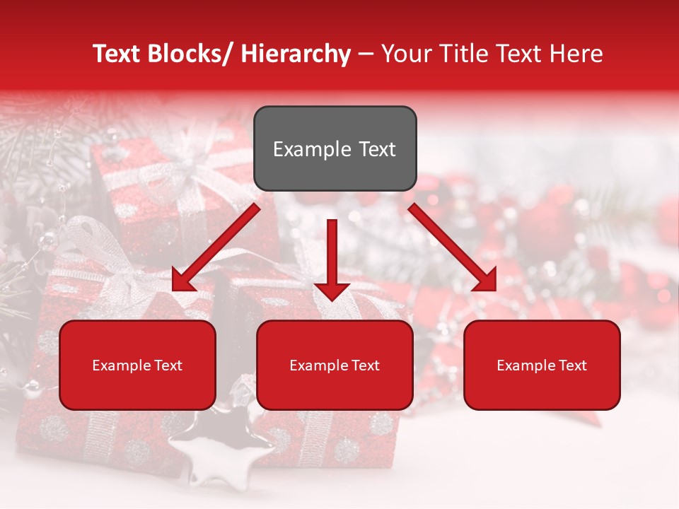 Background Fir December PowerPoint Template