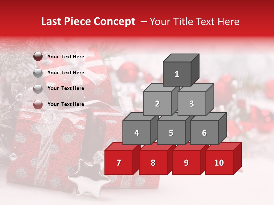 Background Fir December PowerPoint Template