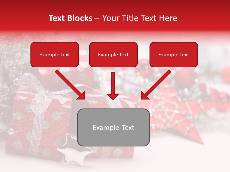 Background Fir December PowerPoint Template