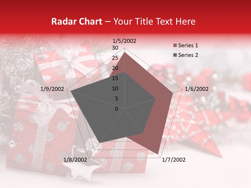 Background Fir December PowerPoint Template