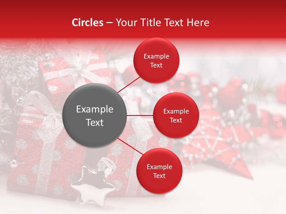 Background Fir December PowerPoint Template