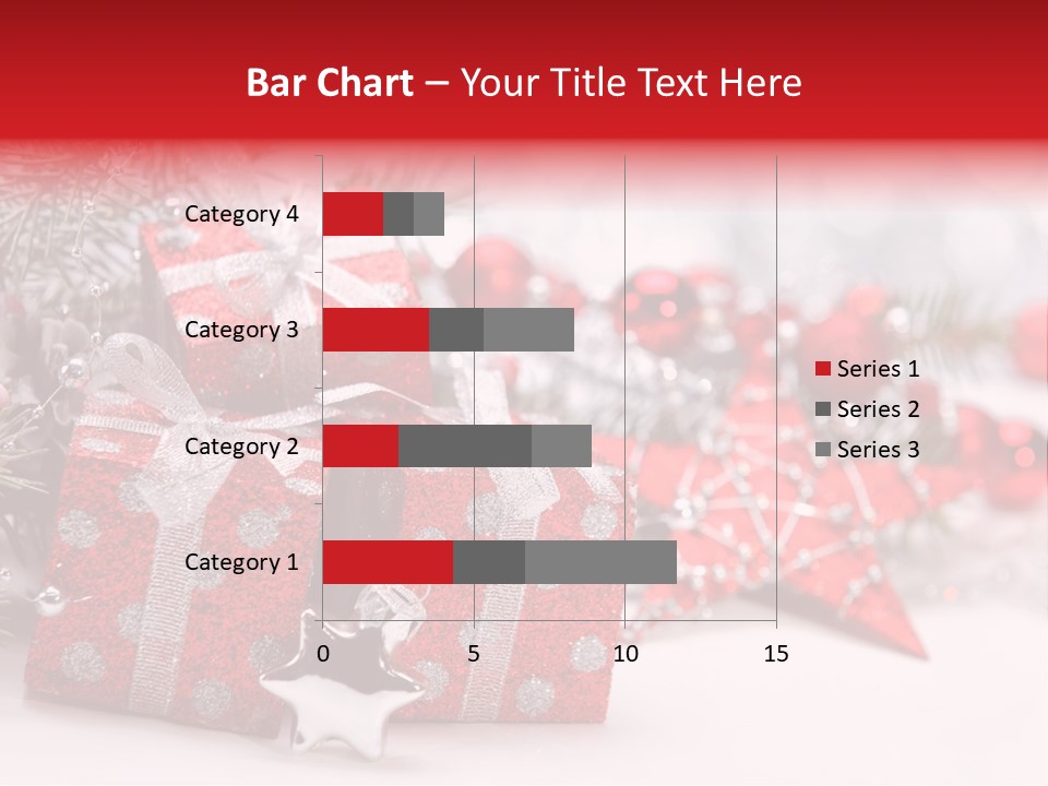 Background Fir December PowerPoint Template