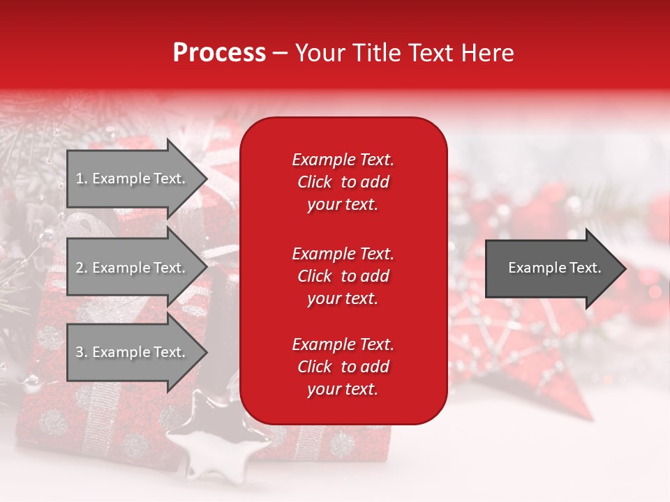 Background Fir December PowerPoint Template