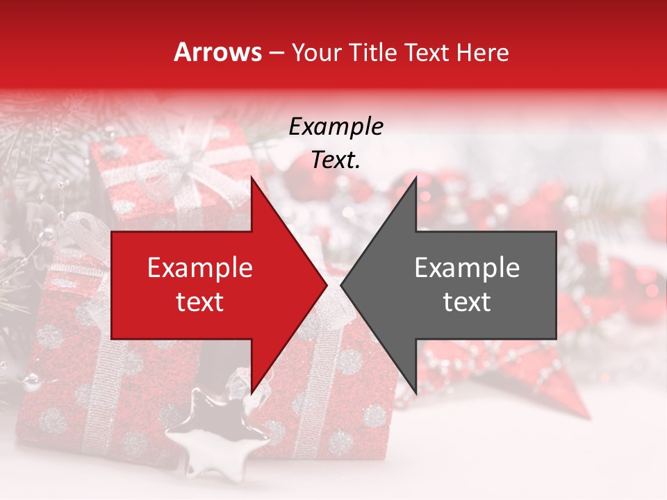 Background Fir December PowerPoint Template