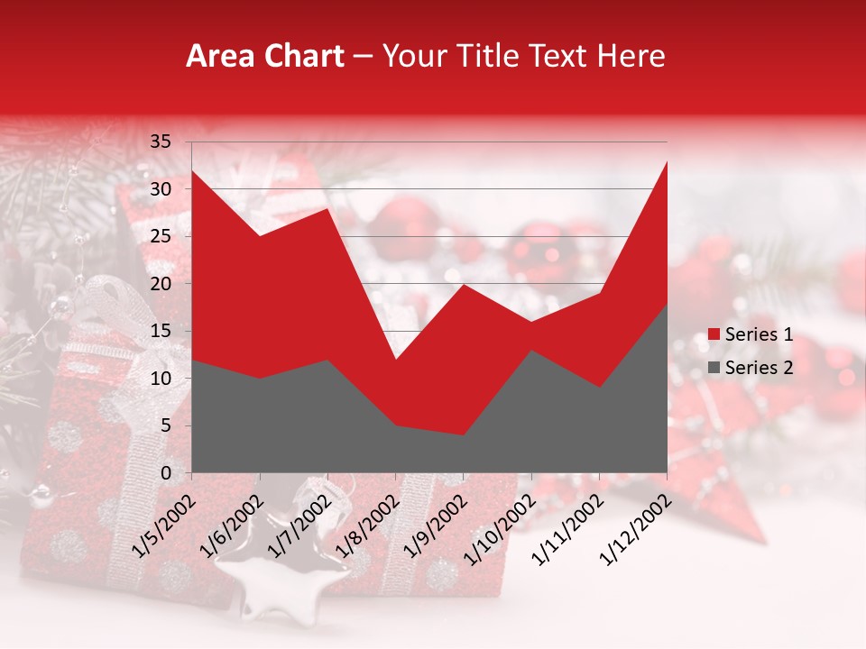 Background Fir December PowerPoint Template