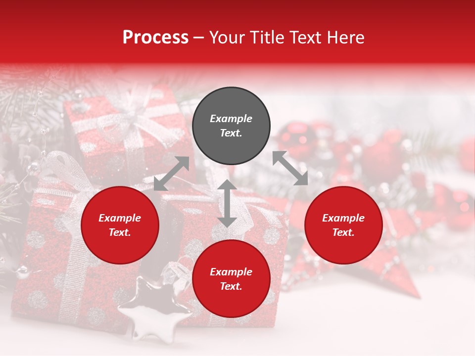 Background Fir December PowerPoint Template