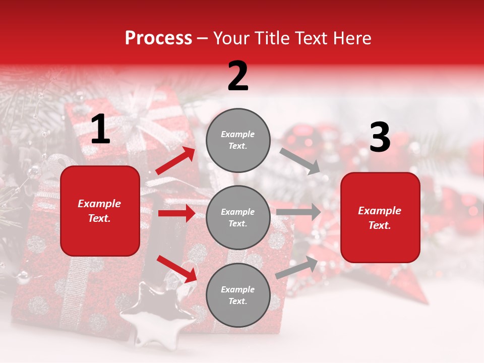 Background Fir December PowerPoint Template