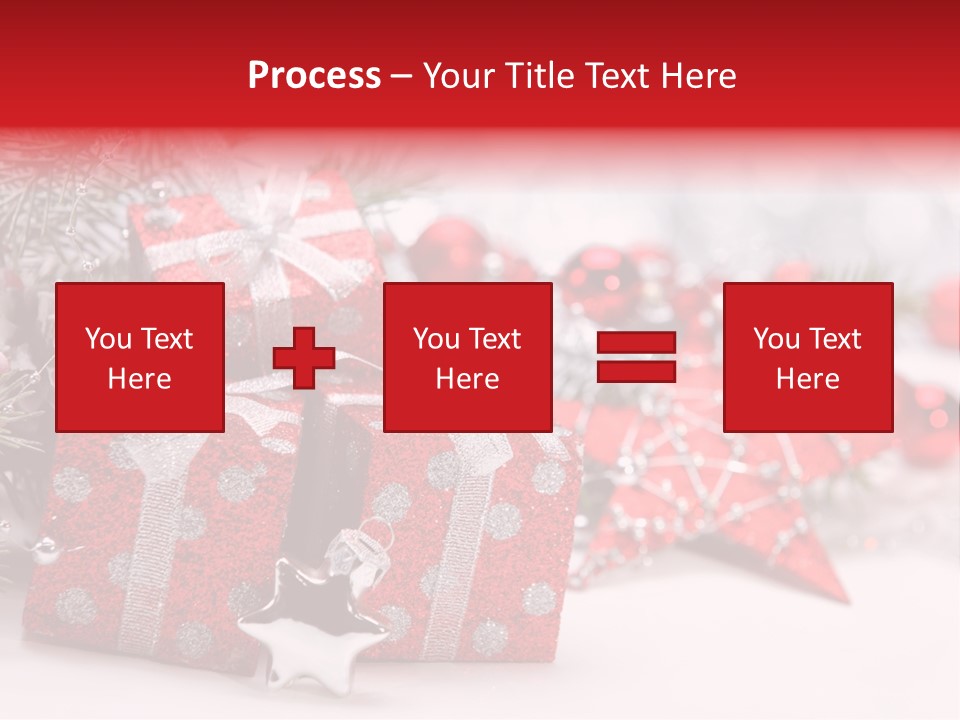 Background Fir December PowerPoint Template