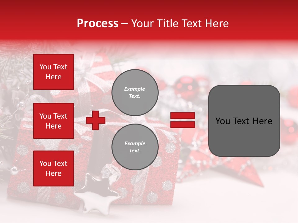 Background Fir December PowerPoint Template