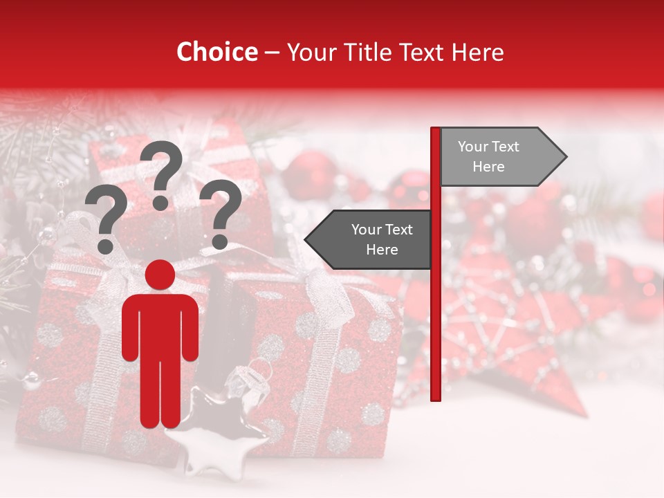 Background Fir December PowerPoint Template