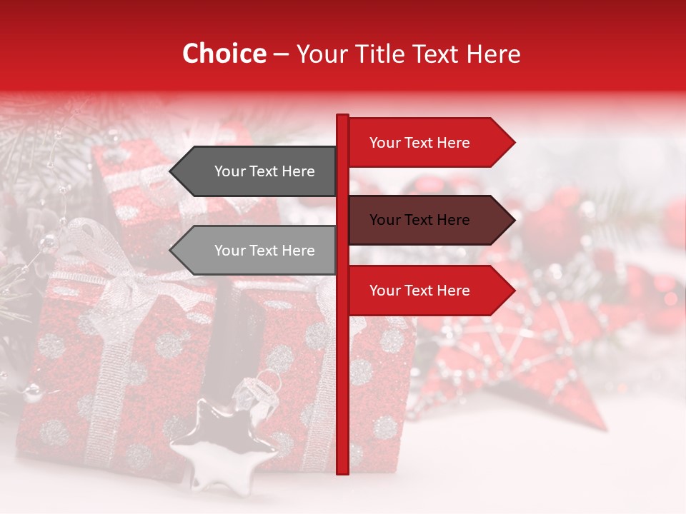 Background Fir December PowerPoint Template