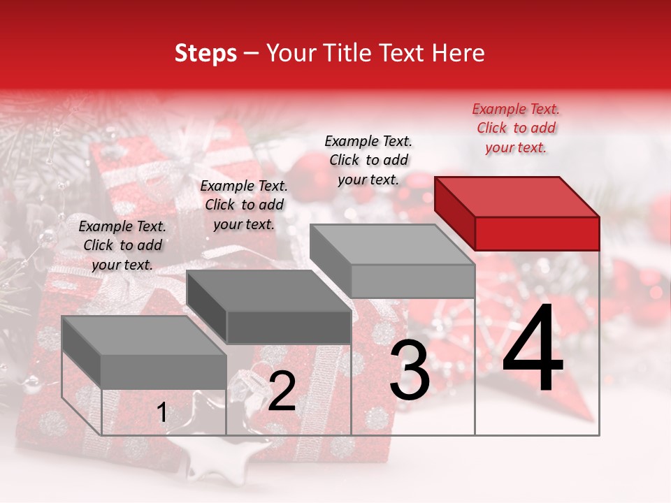 Background Fir December PowerPoint Template